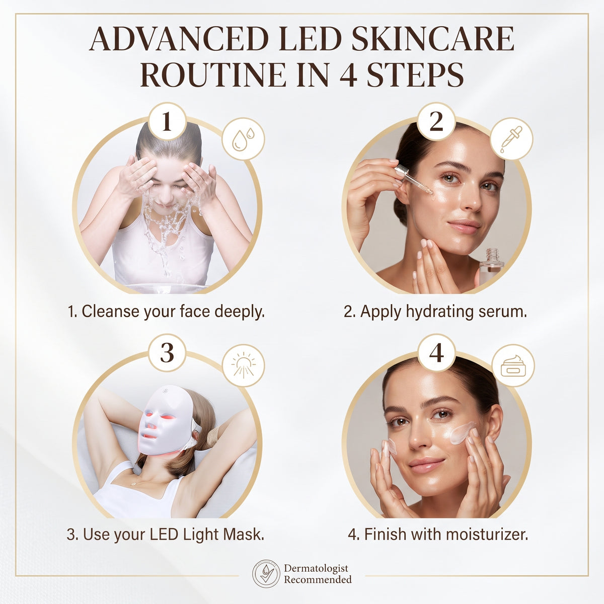 LED Light Therapy Face Mask – Anti-Aging & Acne Treatment